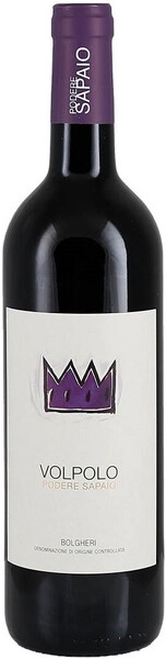 Вино Podere Sapaio, Volpolo Bolgheri DOC, 2021