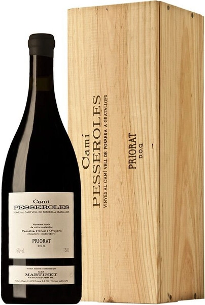 Вино Mas Martinet, Cami Pesseroles, Priorat DOQ, 2018, wooden box, 1.5 л