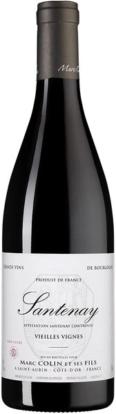 Вино Marc Colin, Santenay Vieilles Vignes AOC, 2020