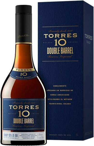 Бренди Torres 10 Double Barrel, gift box, 0.7 л