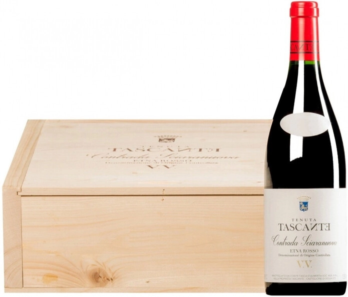 Вино Tasca d'Almerita, Tascante Contrada Sciaranuova VV, Etna DOC, 2017, wooden box