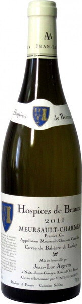 Вино Aegerter, Meursault-Charmes 1-er Cru Hospices de Beaune Cuvee de Bahezre de Lanlay, 2011