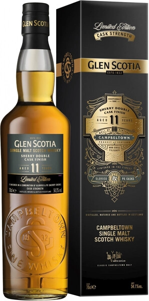 Виски Glen Scotia 11 Years, Sherry Double Cask Finish, gift box, 0.7 л