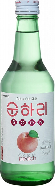 Водка Soju Chum Churum Soonhari Peach, 360 мл