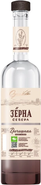 Водка Зёрна Севера Гречишная, 0.5 л