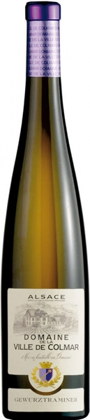 Вино Domaine Viticole de la Ville de Colmar, Gewurztraminer, Alsace AOP, 2023