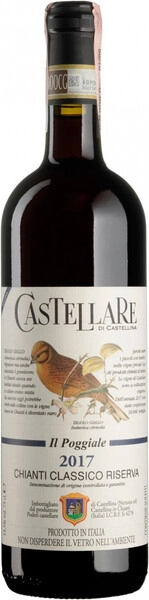 Вино Castellare di Castellina, Il Poggiale Chianti Classico Riserva DOCG, 2017