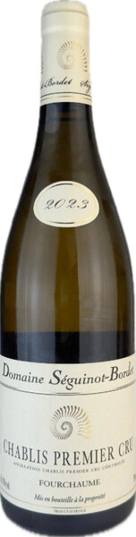 Вино Domaine Seguinot-Bordet, Chablis 1er Cru Fourchaume AOC, 2023