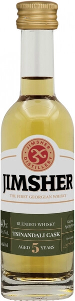 JIMSHER Tsinandali Cask 40% 0,05л
Джимшер Цинандали Каск 0,05