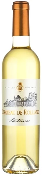 Вино Chateau de Rolland, Sauternes AOC, 2019, 375 мл