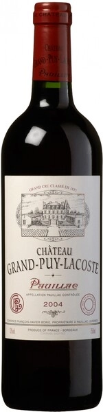 Вино Chateau Grand-Puy-Lacoste, Pauillac AOC, 2004