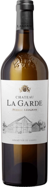 Вино Chateau La Garde Blanc, Pessac-Leognan AOC, 2022