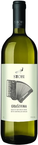 Вино Stobi, Grasevina, 1 л