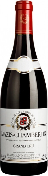 Вино Domaine Harmand-Geoffroy, Mazis-Chambertin Grand Cru AOC, 2021