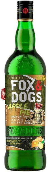 Висковый напиток Fox and Dogs Apple Pie, 0.7 л