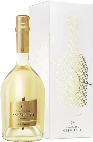 Шампанское Champagne Gremillet, Cuvee Evidence Brut, gift box