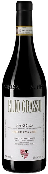 Вино Elio Grasso, Barolo Ginestra Casa Mate DOCG, 2020