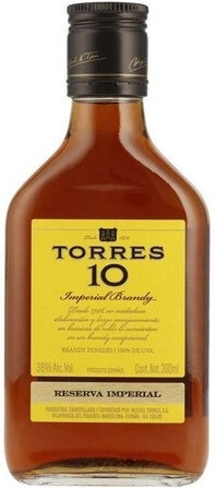 Бренди Torres 10 Gran Reserva, 200 мл