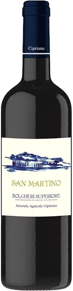 Вино Cipriana, San Martino Bolgheri Superiore DOC, 2019