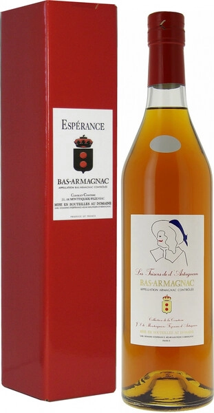 Арманьяк Domaine d'Esperance, Les Tresors de d'Artagnan, Bas-Armagnac AOC, 1964, gift box, 0.7 л