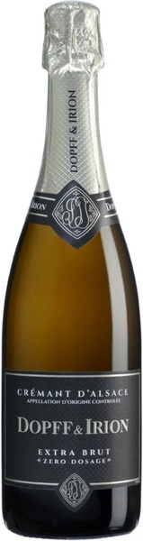 Игристое вино Dopff & Irion, Cremant d'Alsace AOC Extra Brut Zero Dosage, 2022