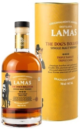 Виски Lamas The Dog's Bollocks Triple Cask, in tube, 0.75 л