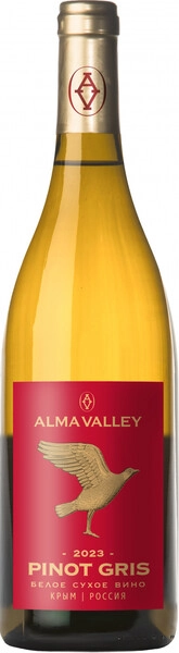 Вино Alma Valley Pinot Gris, 2023