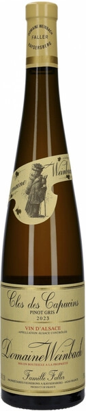 Вино Domaine Weinbach, Pinot Gris Clos des Capucins, 2023