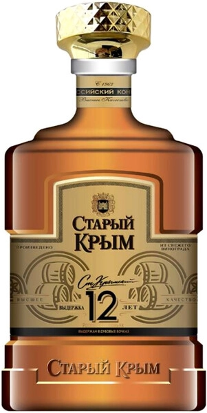 Коньяк Старый Крым 12-летний, 0.5 л