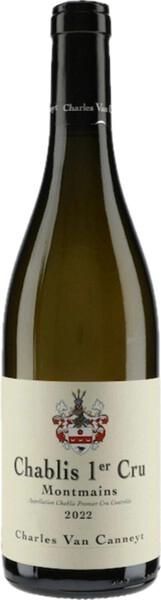 Вино Charles Van Canneyt, Chablis Premier Cru Montmains AOC, 2022