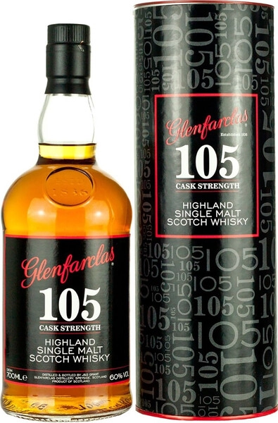 Виски Glenfarclas 105, In Tube, 0.7 л