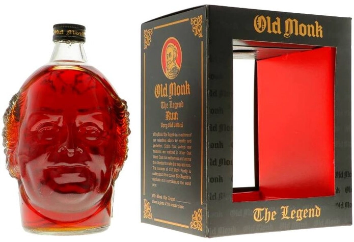 Ром Old Monk The Legend 21 Years Old, gift box, 1 л