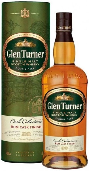 Виски Glen Turner Rum Cask Finish, in tube, 0.7 л