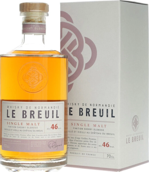 Виски Le Breuil Single Malt Finiton Sherry Oloroso, gift box, 0.7 л