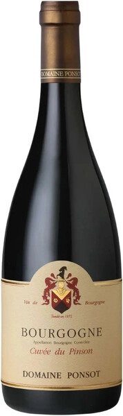 Вино Domaine Ponsot, Cuvee du Pinson, Bourgogne AOC, 2022