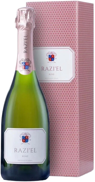 Игристое вино Razi'el Rose Extra Brut, gift box