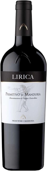 Вино Produttori di Manduria, Lirica Primitivo di Manduria DOP, 2022