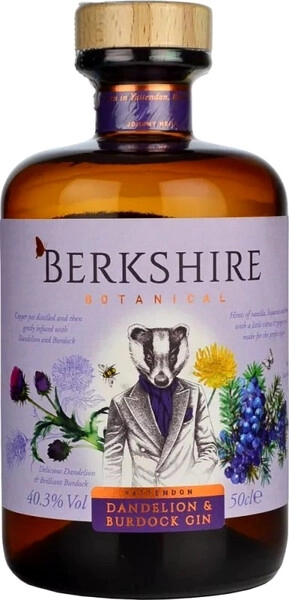 Джин Berkshire Dandelion & Burdock Gin, 0.5 л