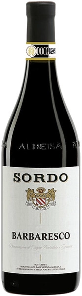 Вино Sordo Giovanni, Barbaresco DOCG, 2017
