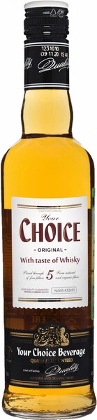 Виски Your Choice 5, With taste of Scotch Whisky, 0.5 л