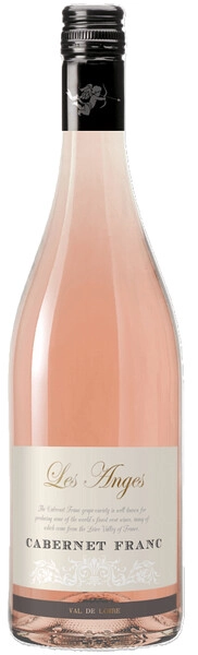 Вино Les Caves de la Loire, Les Anges Cabernet Franc Rose, Val de Loire IGP, 2024