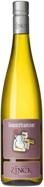 Вино Domaine Zinck, Portrait Gewurztraminer, Alsace AOC, 2019