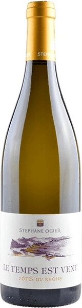 Вино Domaine Michel et Stephane Ogier, Le Temps est Venu Blanc, Cotes du Rhone AOC, 2023