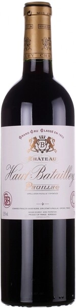 Вино Chateau Haut-Batailley, Pauillac AOC 5-eme Grand Cru Classe, 2012