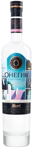 Водка Онегин, Денди Арт Эдишн, 0.7 л