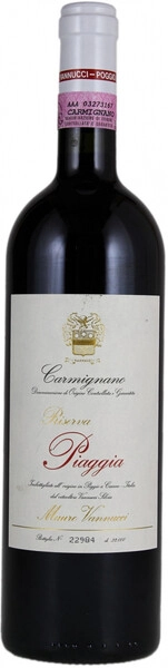 Вино Piaggia, Riserva, Carmignano DOCG, 2019