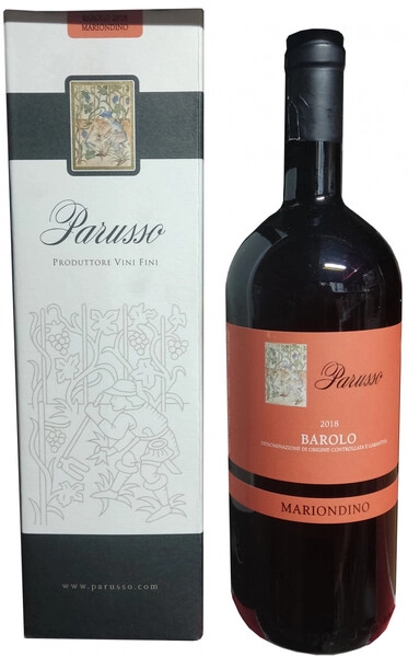 Вино Parusso, Barolo DOCG Mariondino, 2018, gift box, 1.5 л