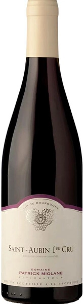 Вино Domaine Patrick Miolane, Saint-Aubin 1er Cru AOC, 2021