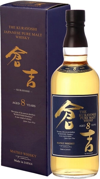 Виски The Kurayoshi Pure Malt 8 Years, gift box, 0.7 л