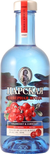Ликер Царская Оригинальная Северная Ягода, настойка горькая, 0.5 л